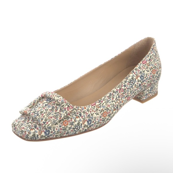 NEW Anne Mashburn Printed Canvas Shoes - Picture 1 of 9